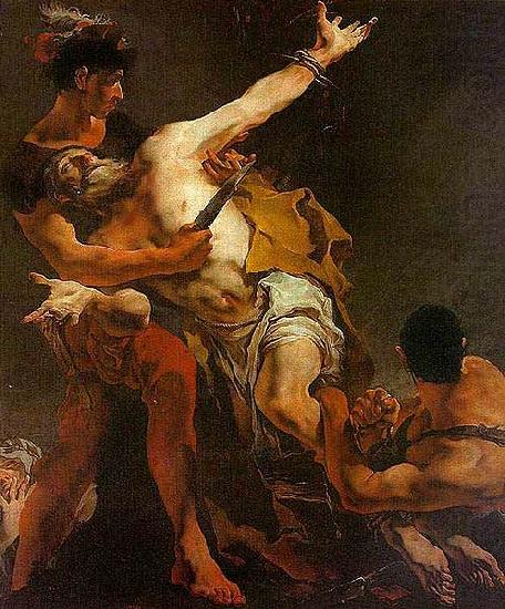 Giovanni Battista Tiepolo Le martyr de Saint Barthelemy Huile china oil painting image